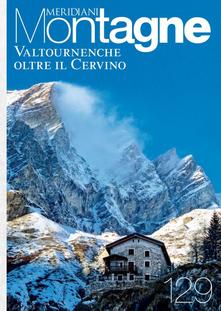 La copertina del numero di Meridiani Montagne dedicato alla Valtournenche