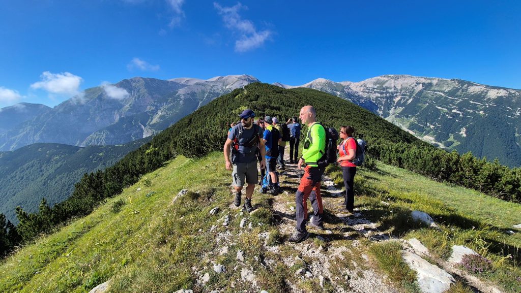 La cresta oltre il Blockhaus, foto SA