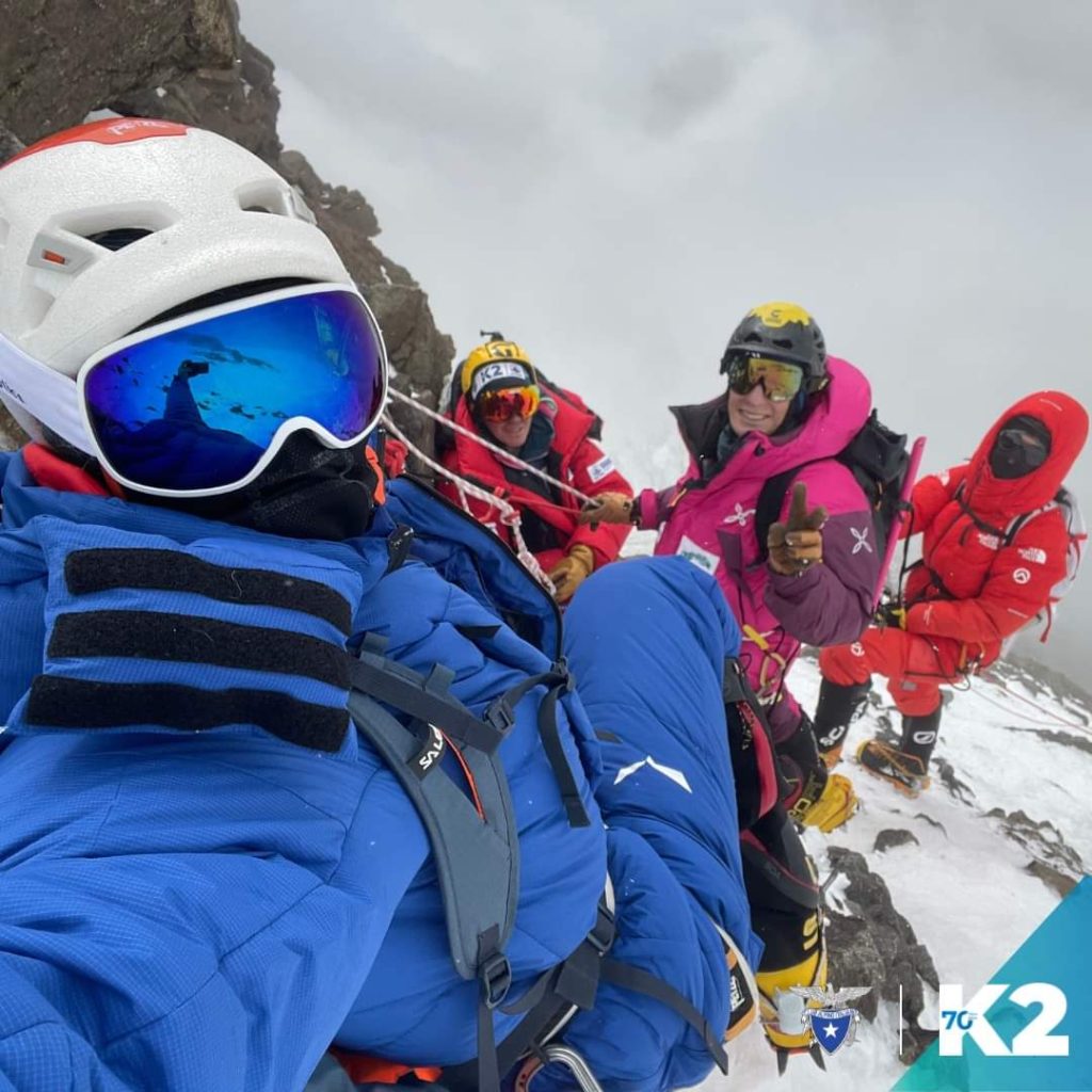 Le quattro alpiniste italiane sul K2