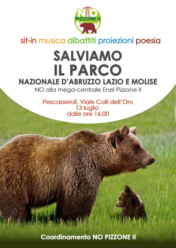 Locandina della manifestazione del 13 luglio 2024