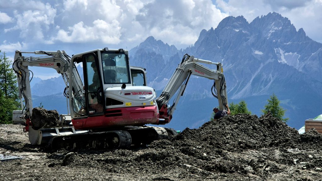 Monte Elmo, cantiere Museo Messner, luglio 2024, foto SA