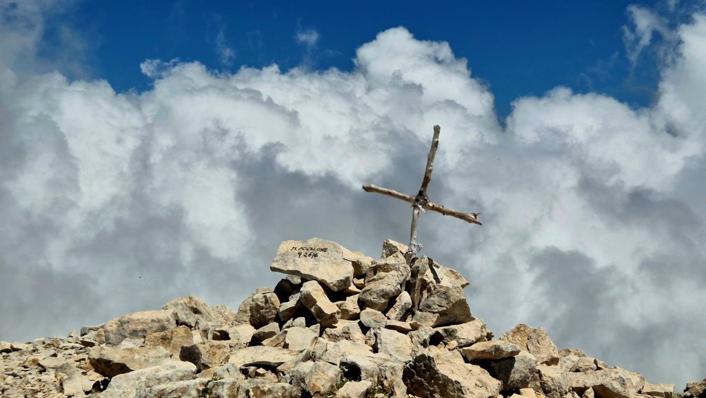 Monte Focalone, la vetta, foto SA