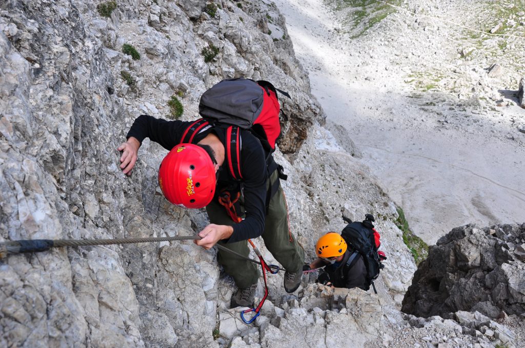 Monte Paterno, la ferrata, foto SA (1)