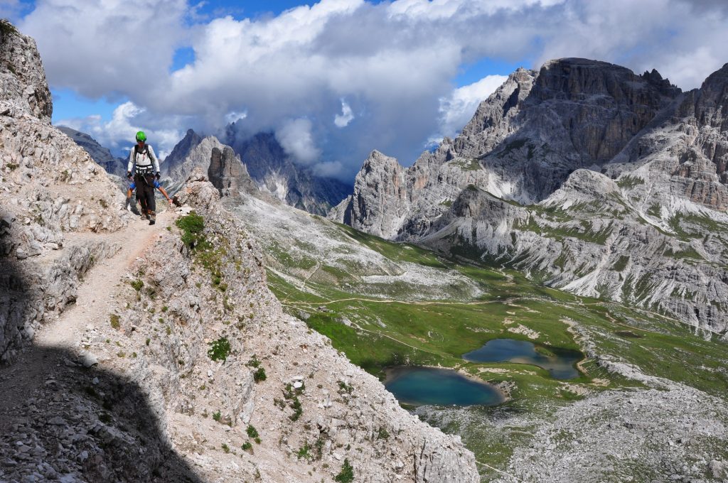Monte Paterno, la ferrata, foto SA (2)