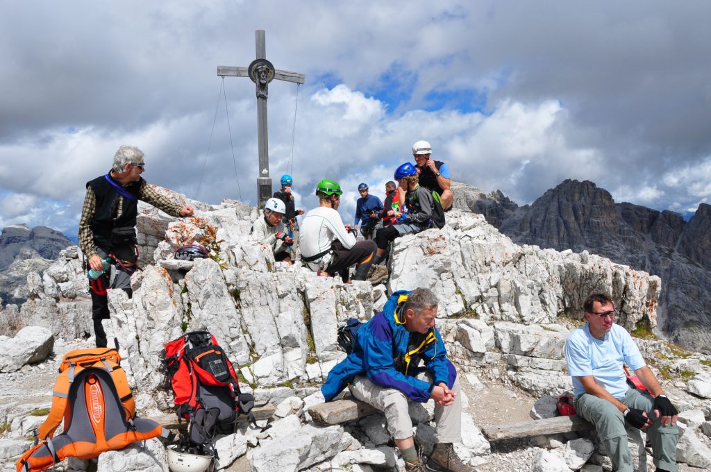 Monte Paterno, la vetta, foto SA