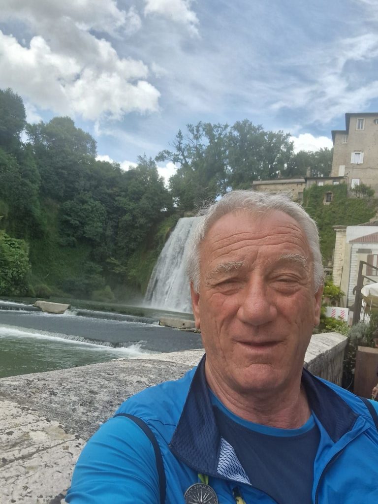 Selfie di Lino Zani a Isola del Liri