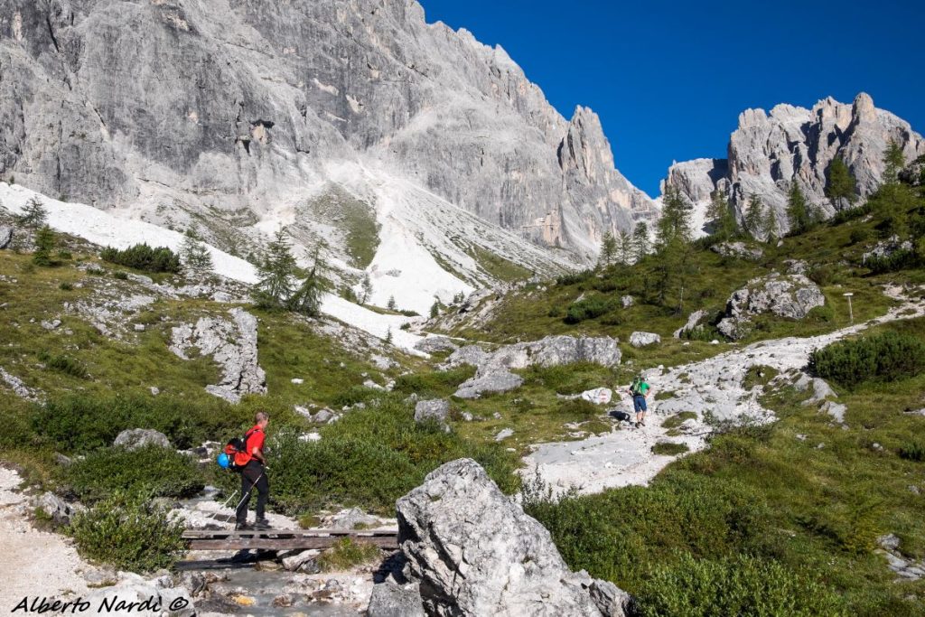 Verso il Passo della Sentinella. Foto Alberto Nardi