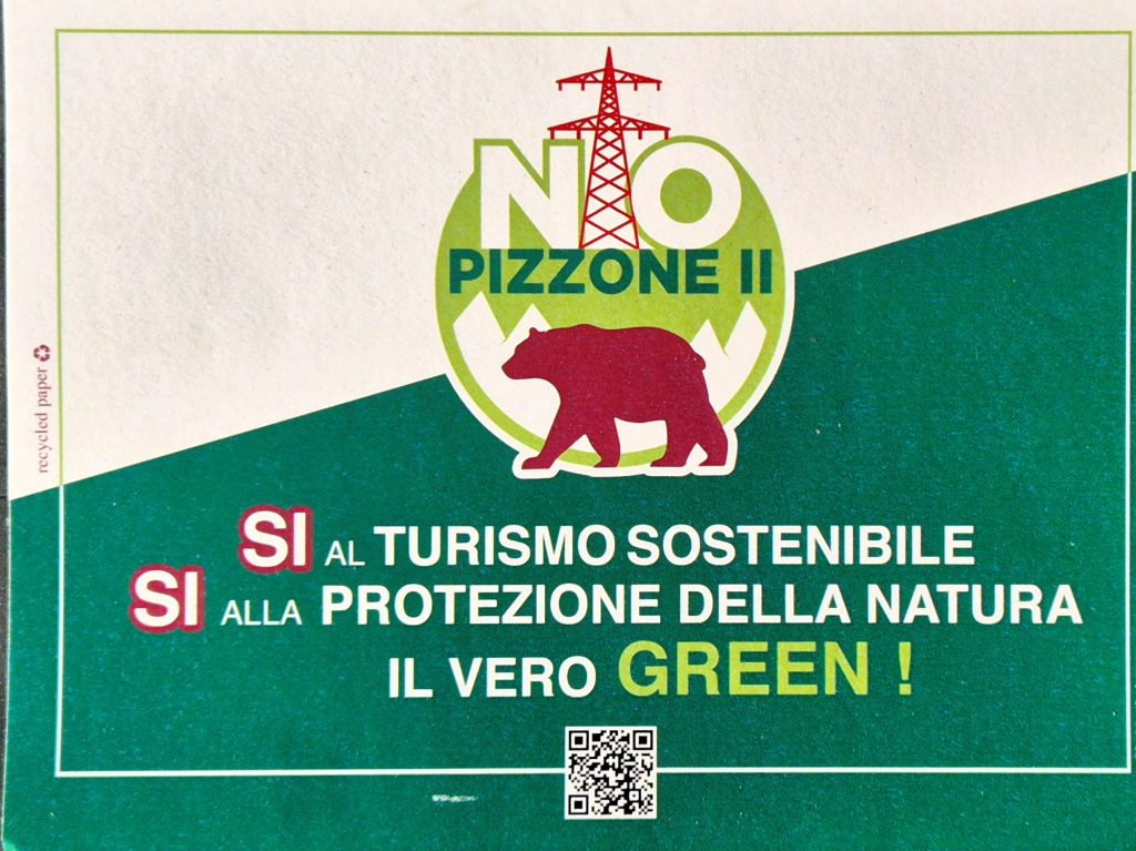 Volantino del Coordinamento No Pizzone II