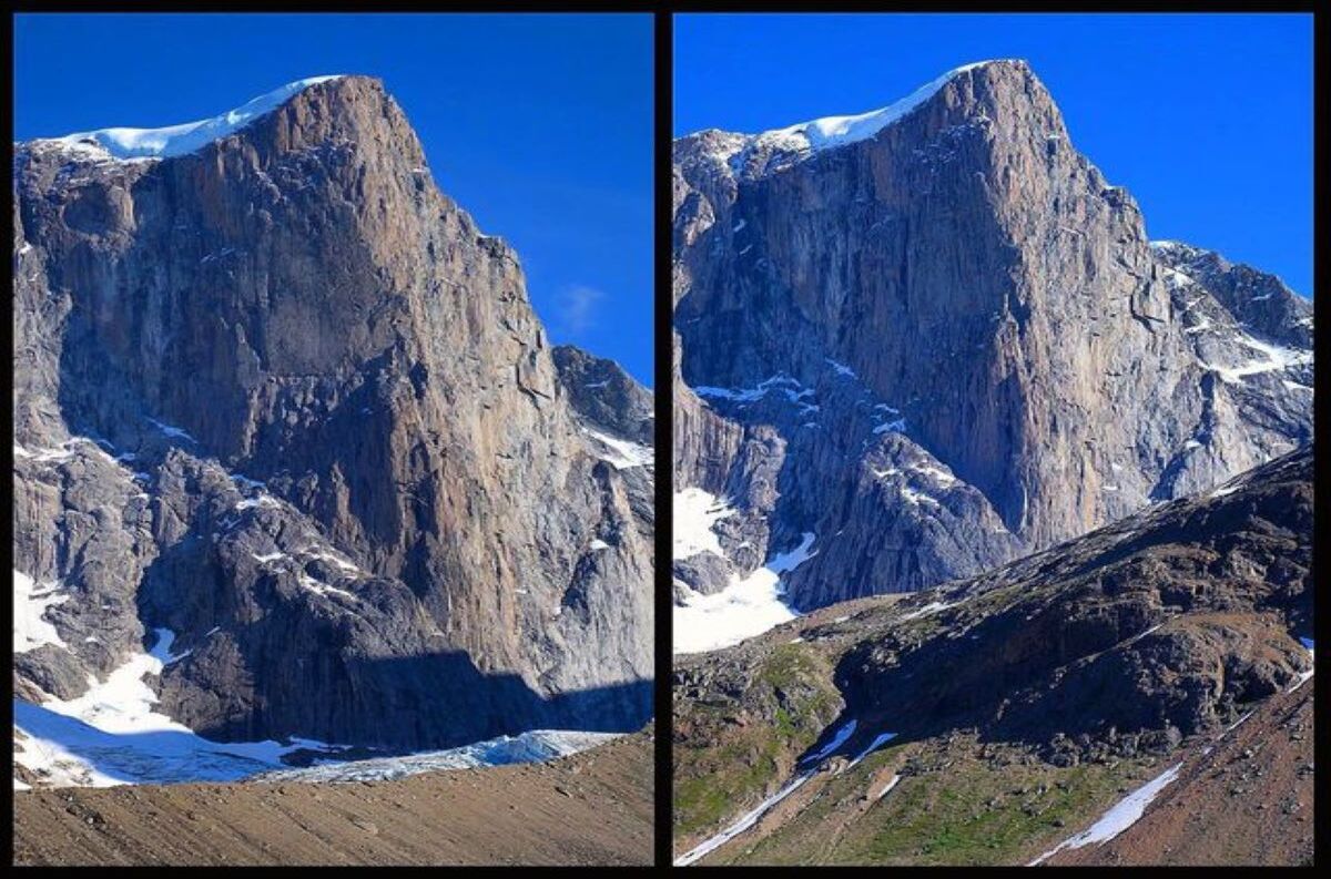 La big wall salita da Della Bordella e compagni in Groenlandia. Foto FB Matteo della Bordella