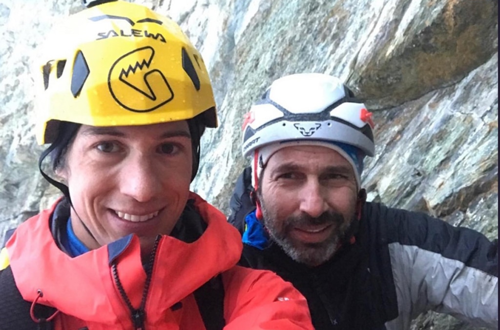 Nicolò Bongiorno con François Cazzanelli. PH F. Cazzanelli_