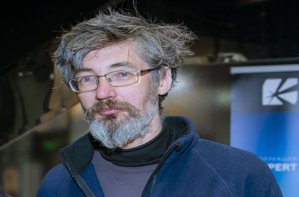 Sergei Nilov in una foto scattata da Dmitry Golovchenko