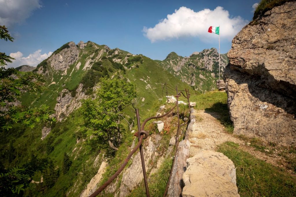 Al Cadria, lungo il Sentiero della Pace. Foto Archivio Trentino Marketing, Daniele Lira