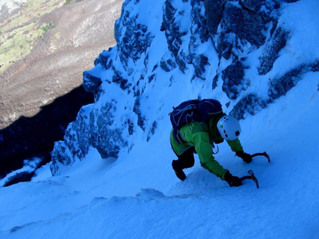 Alpinismo invernale al Pollino, foto Mimmo Ippolito