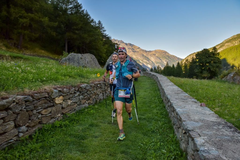 Andrea Macchi e Franco Collè al passaggio di Valgrisenche nel 2023. Ph Mattia Angelini _ Zzam! Agency