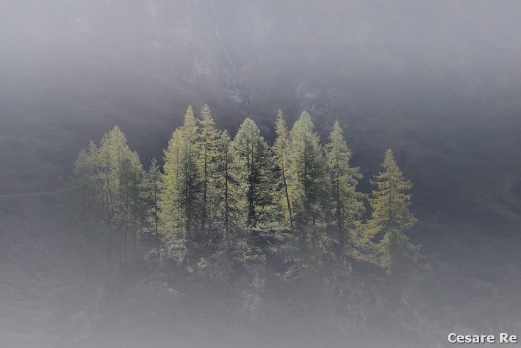 Atmosfere magiche a Riale, in Val Formazza. Foto Cesare Re