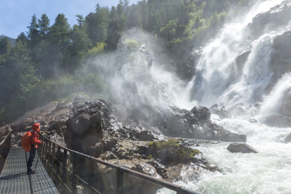 Cascate del Rutor, nei pressi di La Thuile © Cristina Argirò