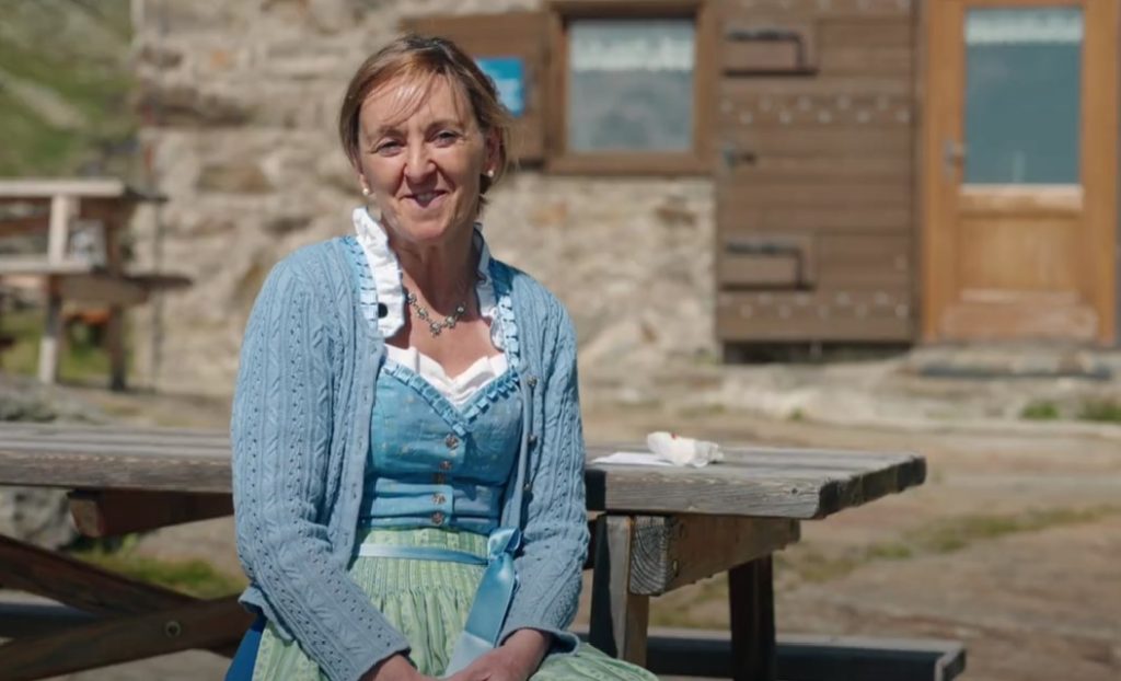 Cecilia Jachelini, da 43 anni al Rifugio Dorigoni