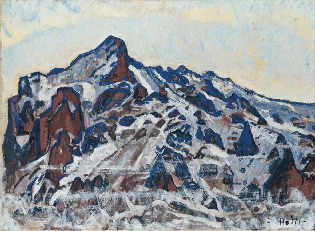 Ferdinand Hodler, Das Wetterhorn @Fondazione Oskar Reinhardt