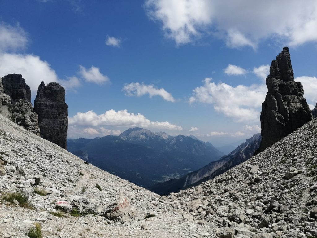 Forcella Scodavacca, la forcella perfetta. Foto Luca Calvi