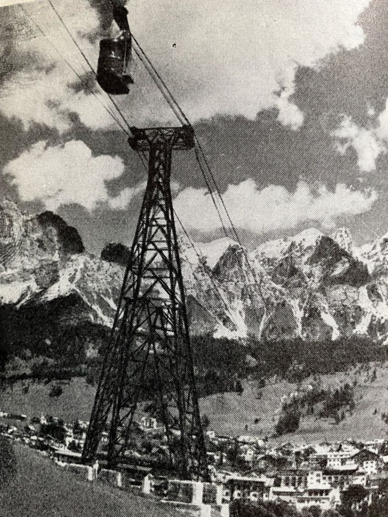 Funivia negli anni 