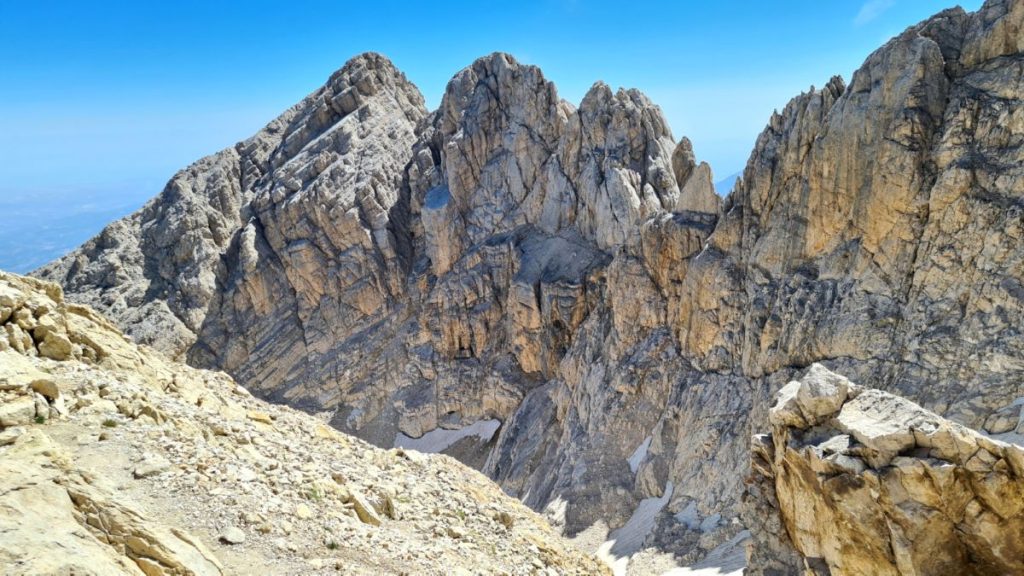 Gran Sasso, il Corno Grande, foto di Stefano Ardito