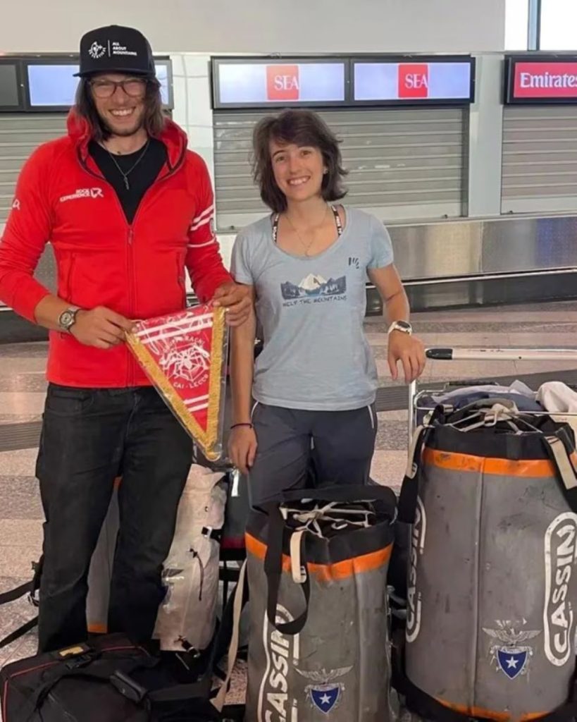 Gusmeroli e De Zaiacomo alla partenza all
