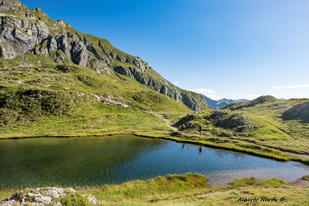 I Laghetti di Ponteranica si trovano a 2115 metri di quota. Foto Alberto Nardi