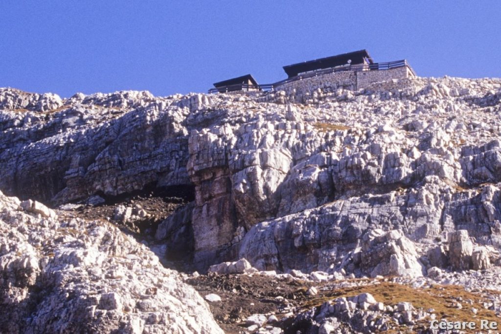 In vista del Rifugio Torre di Pisa. Foto Cesare Re