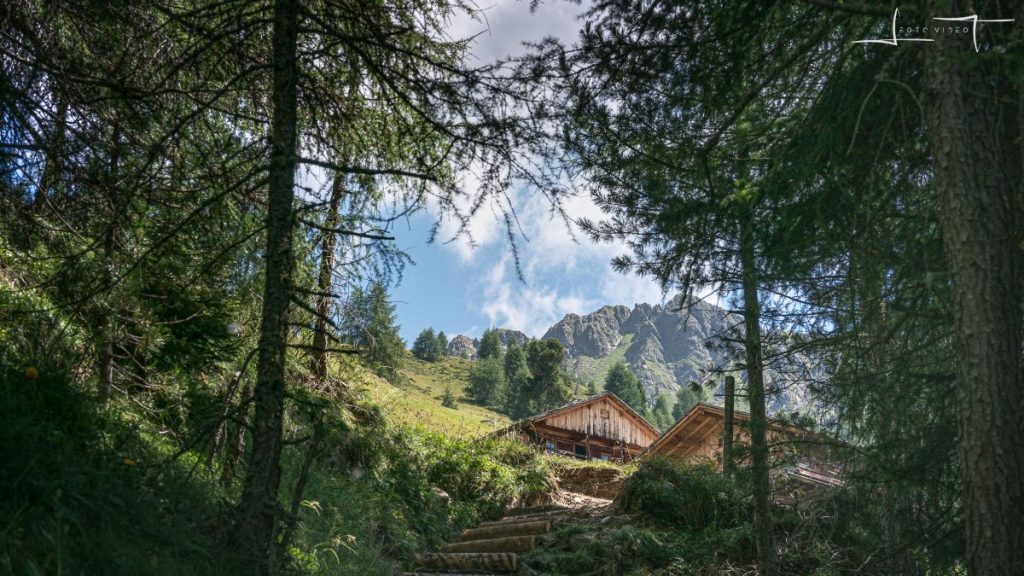 In vista della Kammschulteralm. Foto Luigi Tassi