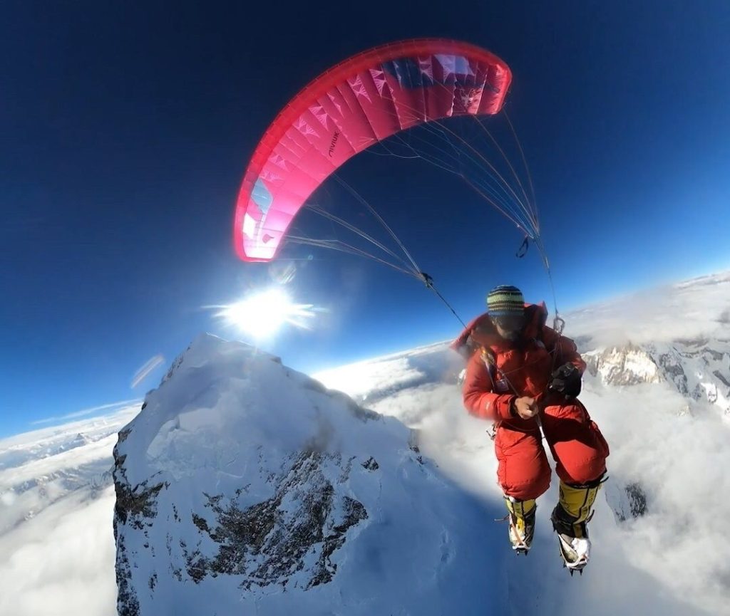Jean-Yves Fredriksen in volo sul K2