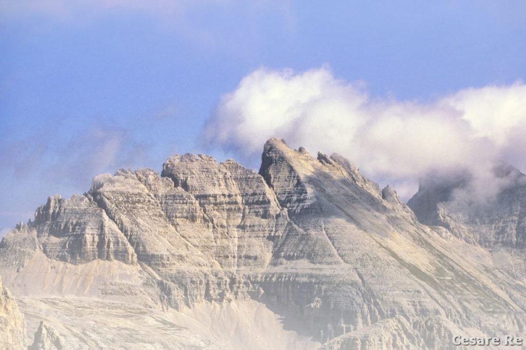 Le cime del Latemar. Foto Cesare Re