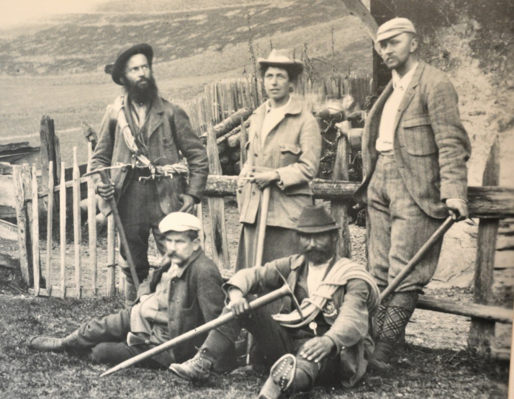 Le prime guide della Val di Fassa, foto Museo Ladino di Fassa