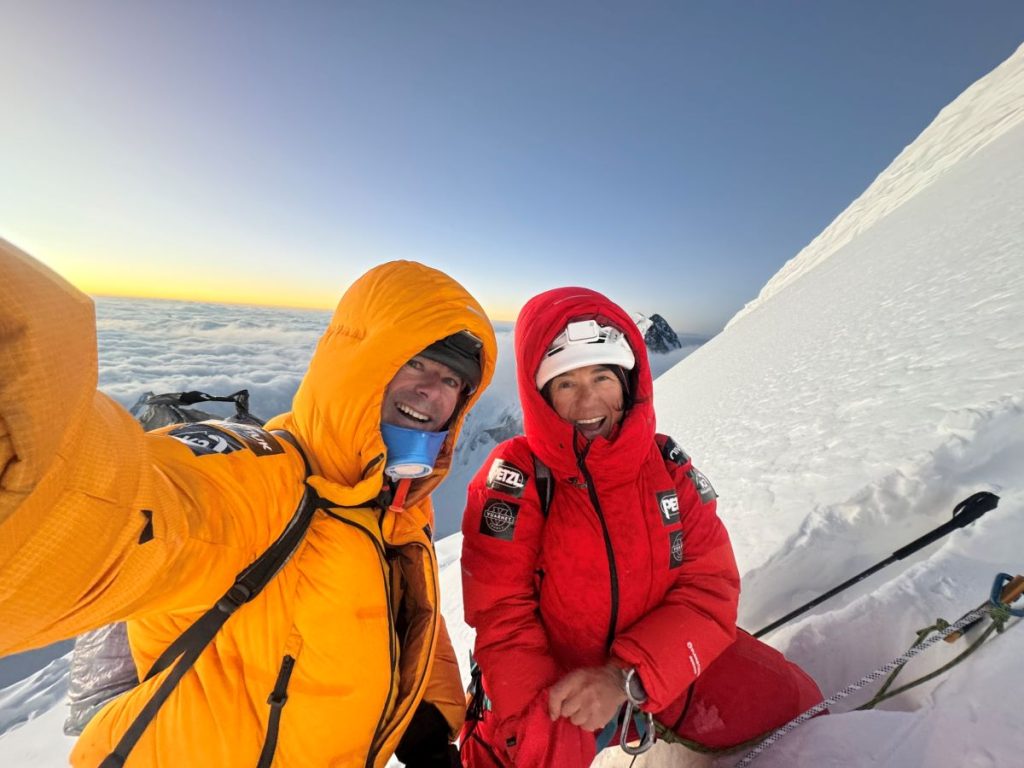 Liv Sansoz e Zeb Roche sul K2