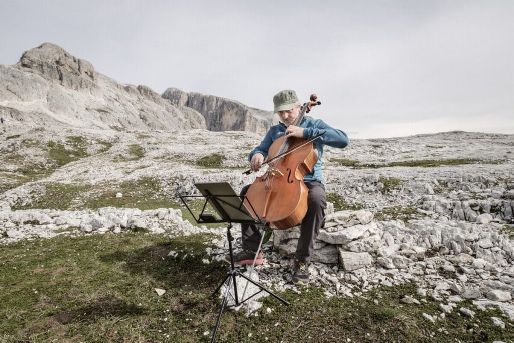 Lungo il trekking musicale nelle Pale di San Martino