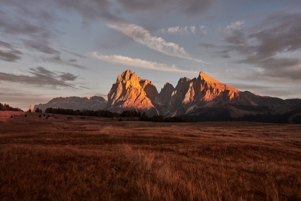 Sassolungo e Sassopiatto dall