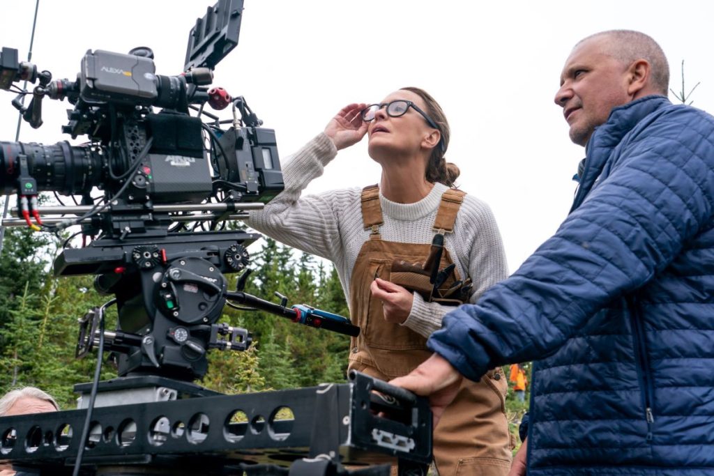Sul set del film