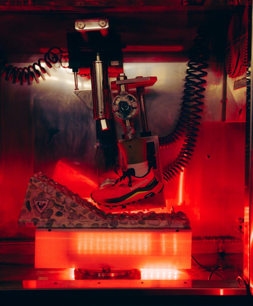 Tecnologia per le nuove scarpe della Rossignol @ Florian Monot