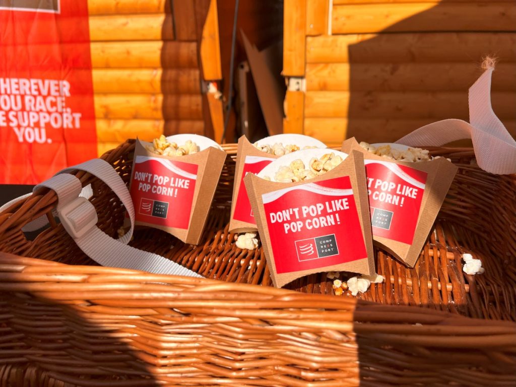 Usa i miei prodotti per non scoppiare come un popcorn. Foto Deborah Bionaz