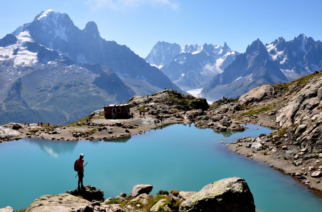 Il Lac Blanc, foto Stefano Ardito