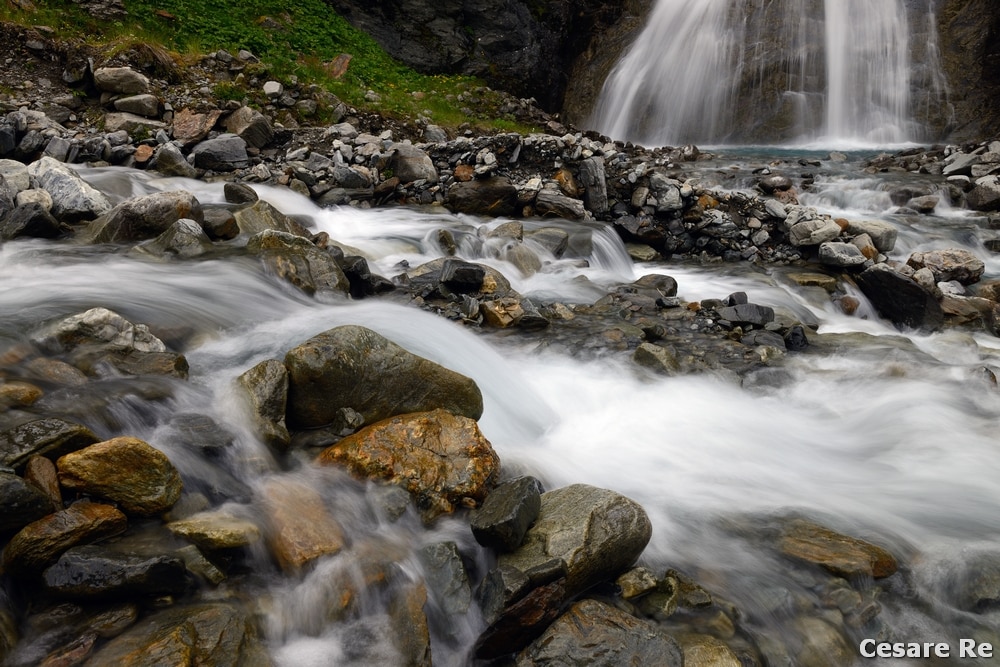 Cascate di Val Nera, nei pressi di Livigno