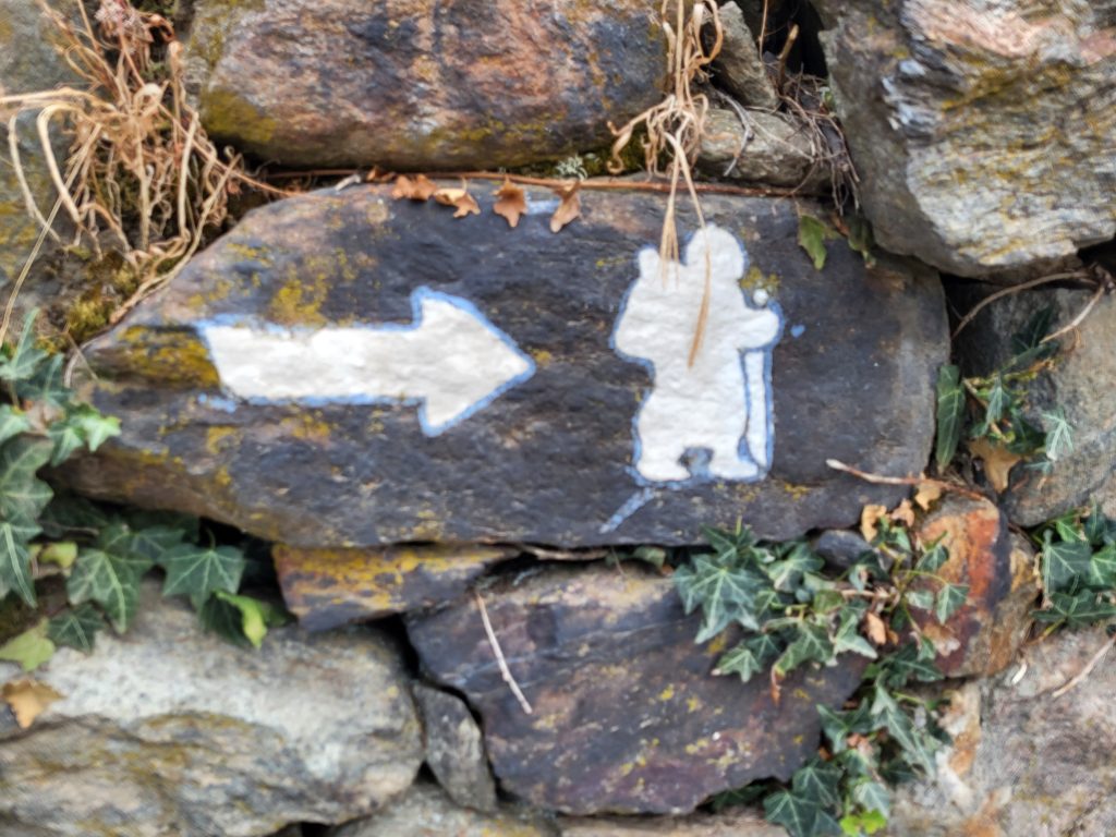 Segnaletica dedicata alla Via Francigena  © Lisa Mathiasen