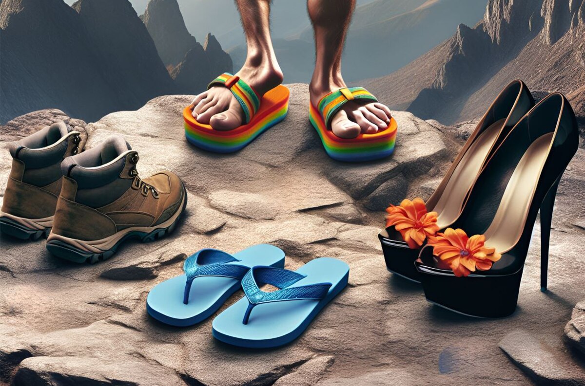 Scarpe camminare e vivere sales