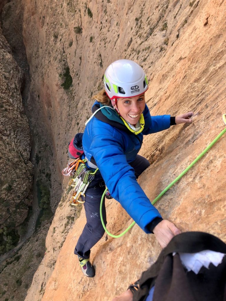 Giulia Venturelli, una dei nuovi Ragni di Lecco