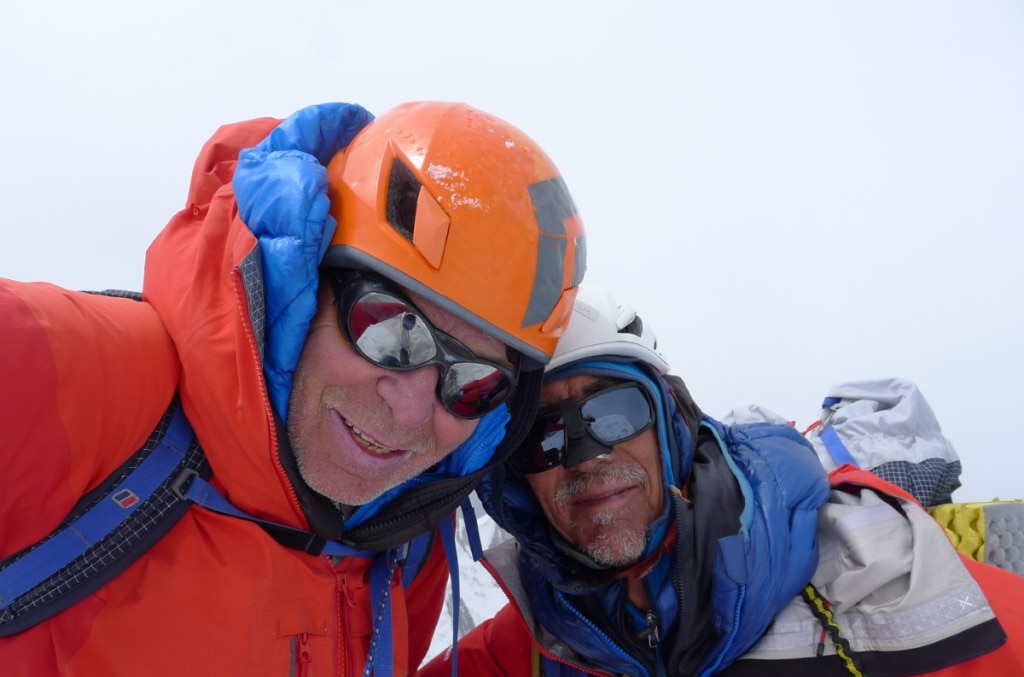 Mick Fowler e Victor Saunders sulla vetta dello Yawash Sar @ Berghaus