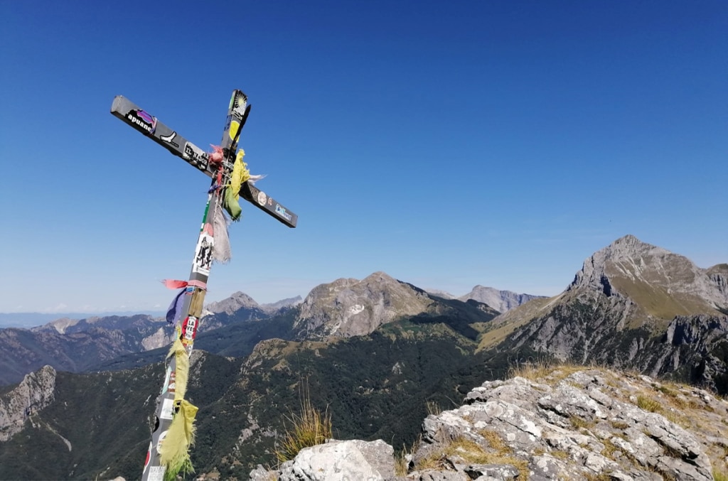 Monte Nona, nelle Alpi Apuane. Foto Ettore Pettinaroli