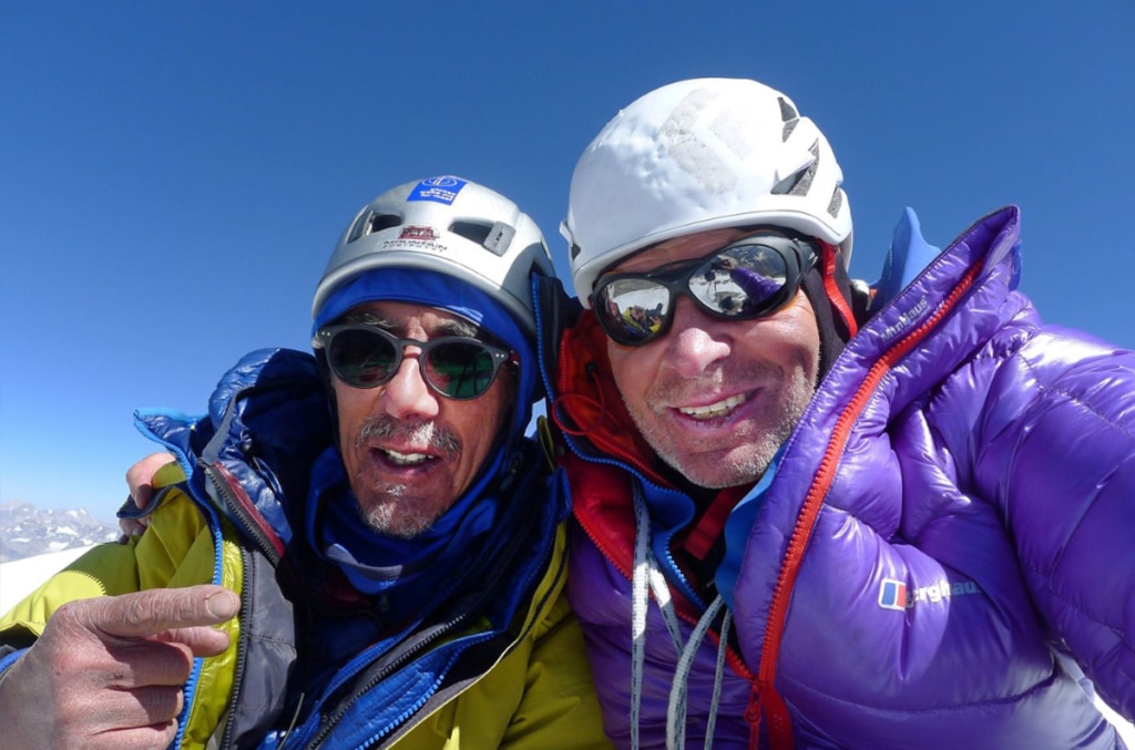 Vic Saunders (a sinistra) e Mick Fowler. PH Berghaus