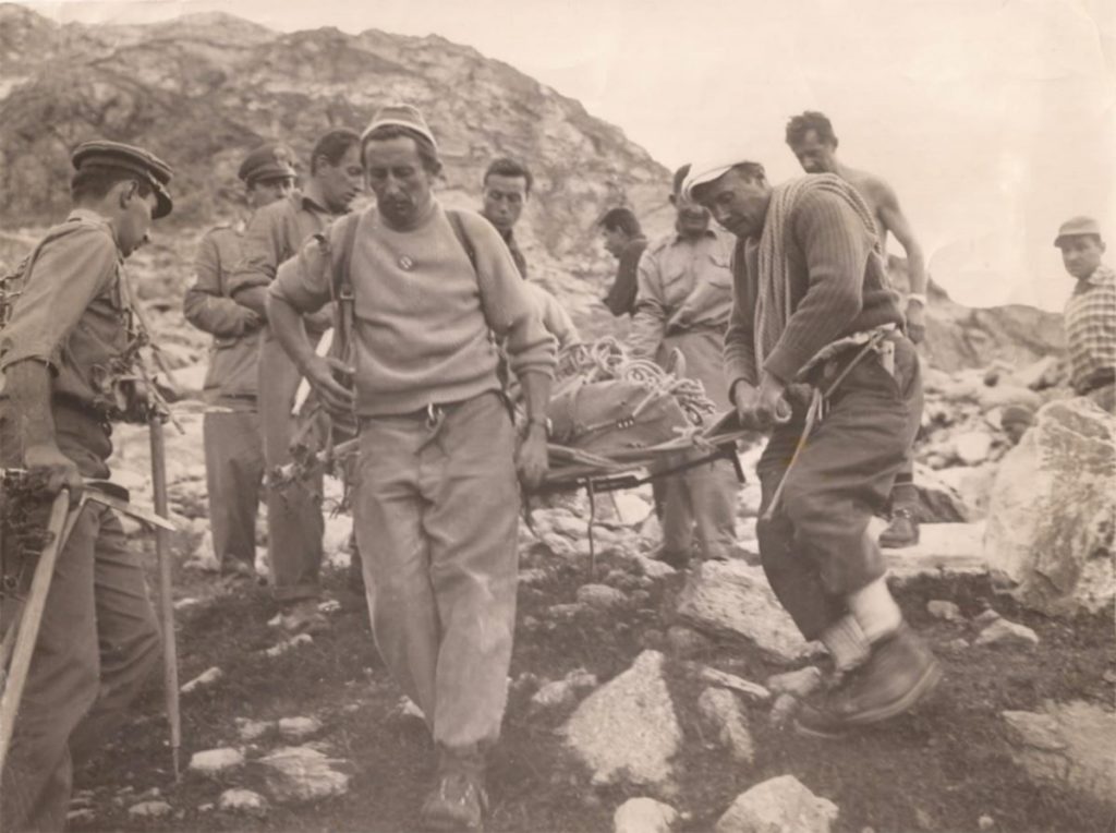 Agli albori del Soccorso alpino