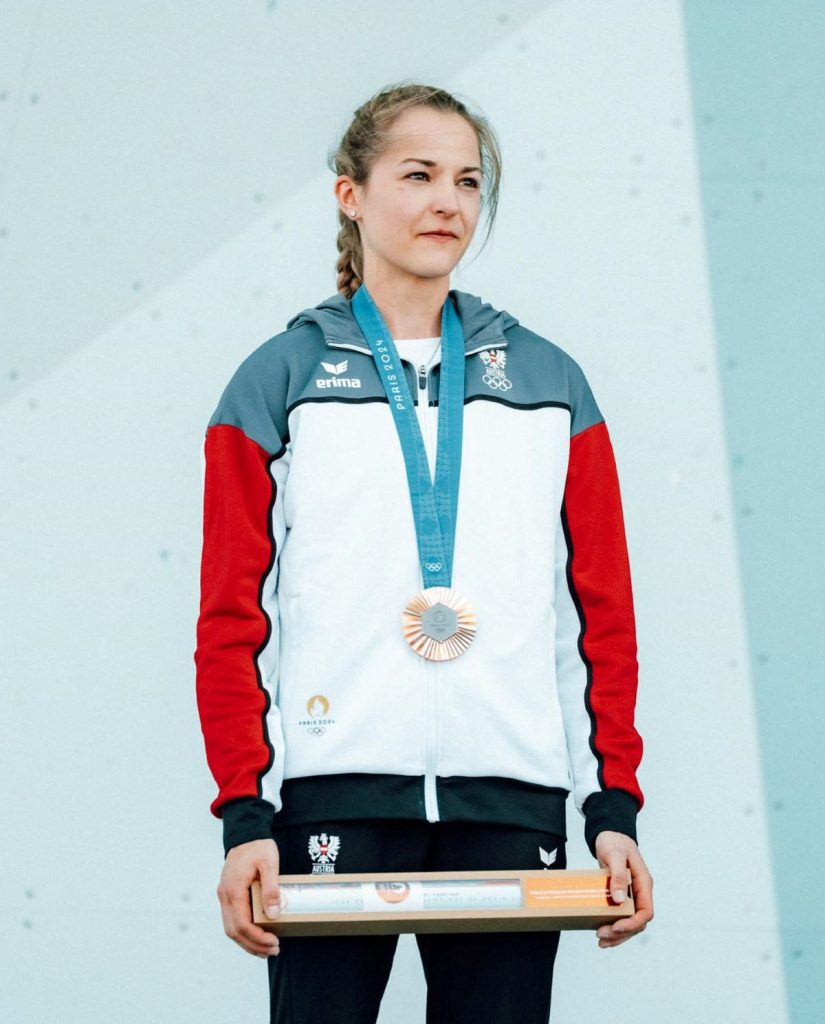 Con la medaglia olimpica