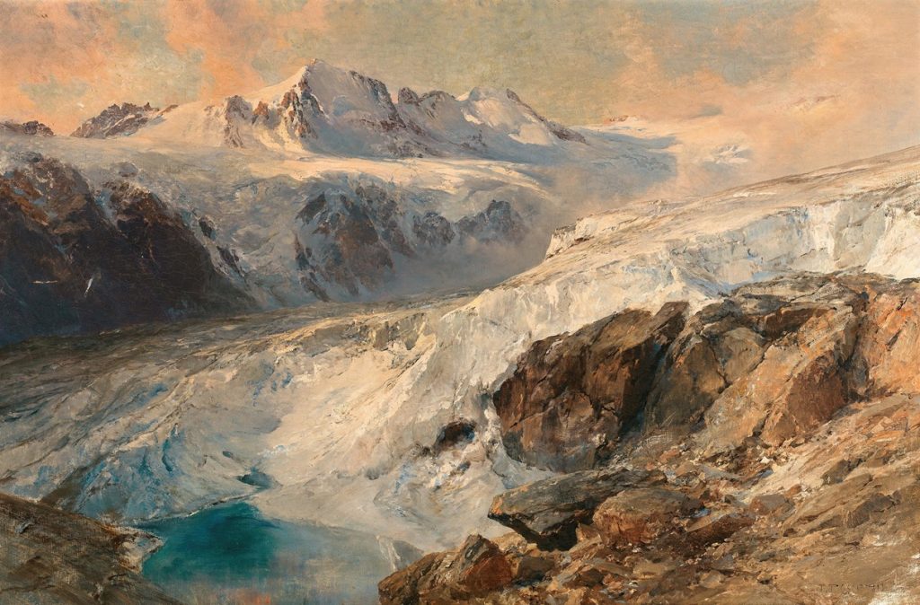 Glacier de Grand Croux, Cogne (1909)