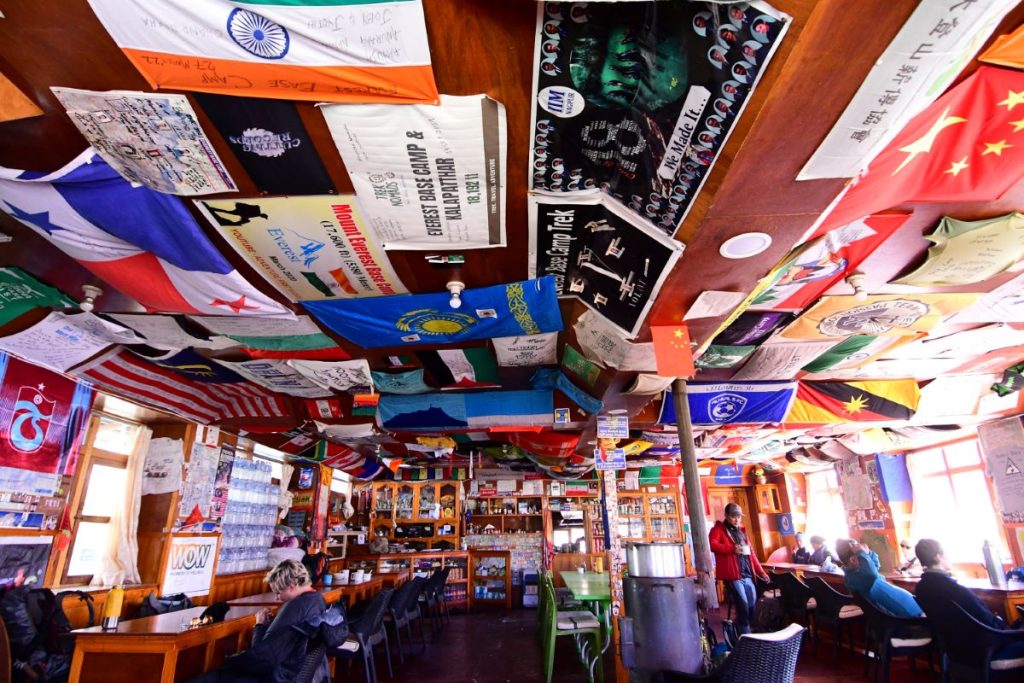 Gorak Shep, 5140 metri, il lodge più alto del trekking, foto SA